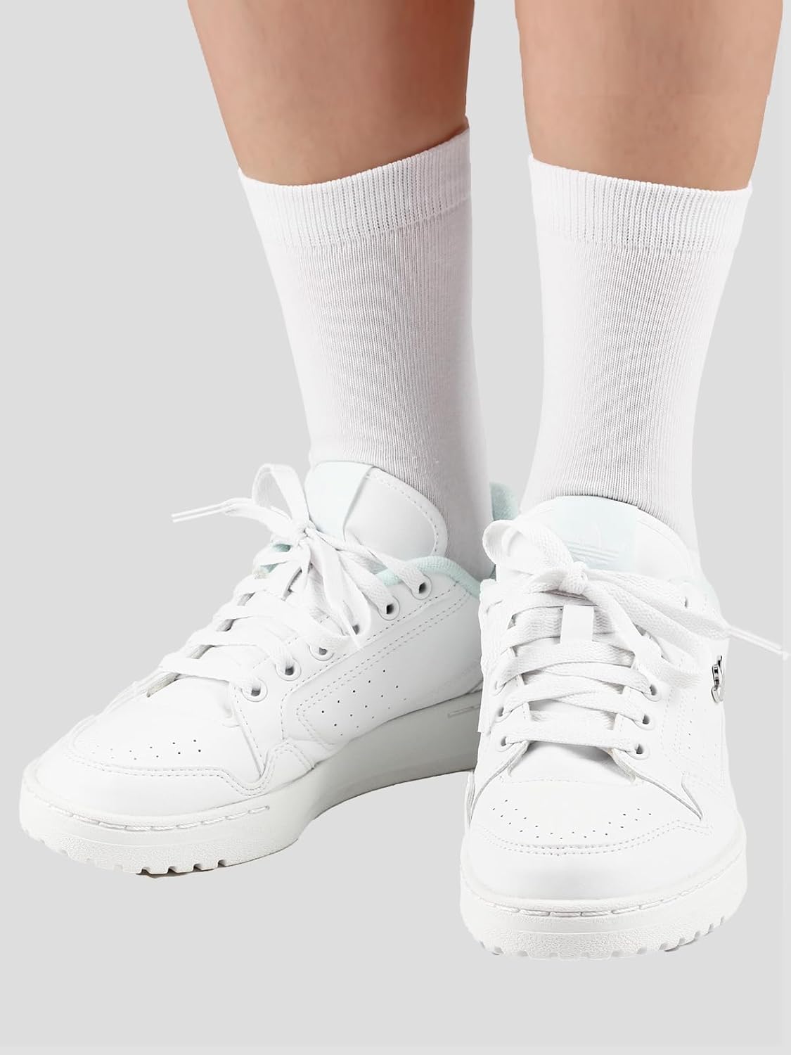 COTTON DAY Unisex Little Kids Youth Boys Girls Soft Cotton Crew Dress Socks Seamless Toe Black White Gray Navy 6 Pack