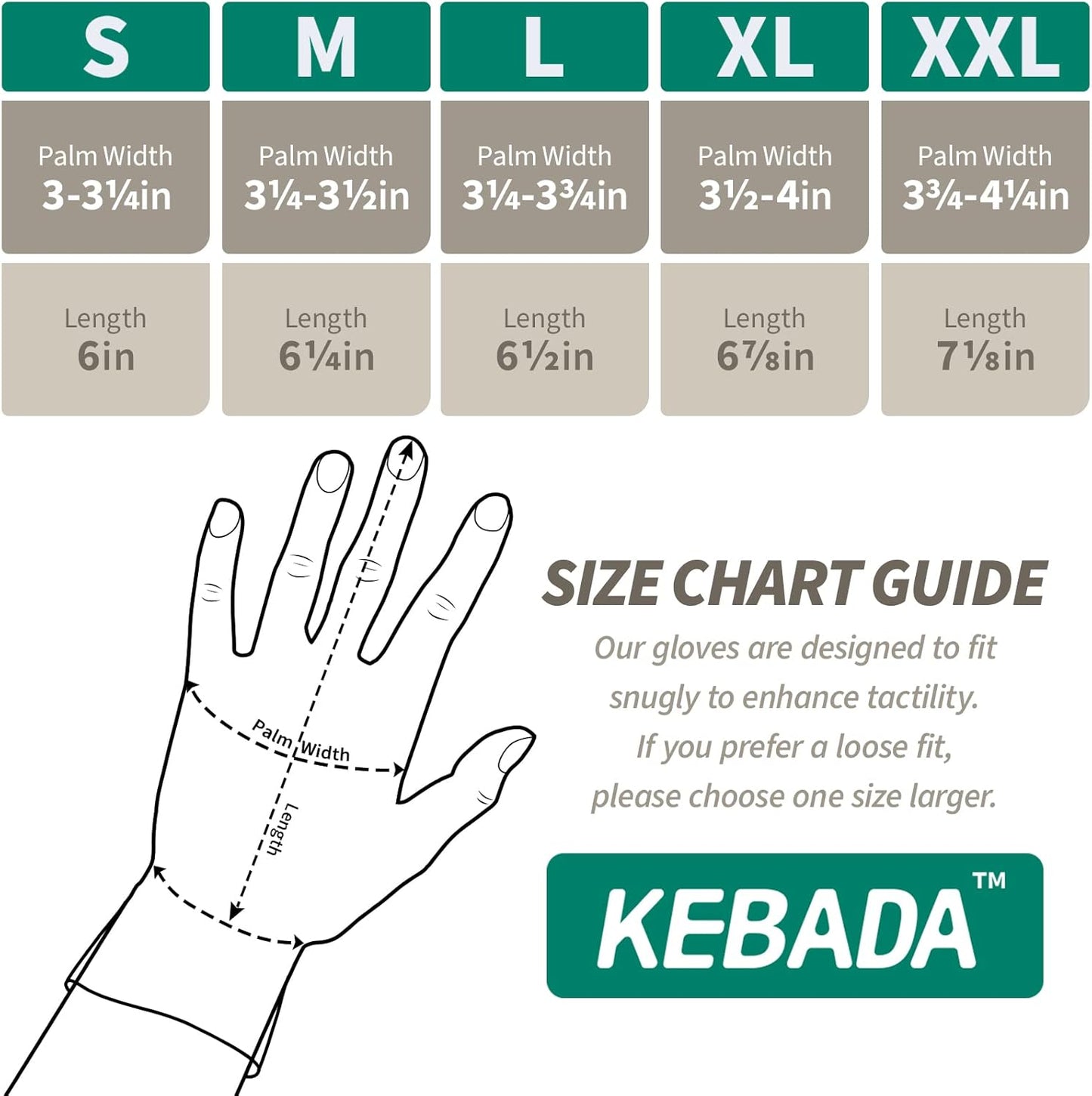 Kebada W2 Work Gloves for Men and Women, Nitrile Coated Working Gloves for Gardening, Construction, Warehouse, Safety Gloves for Work in Yard and Outdoors, 6 Pairs, XXL