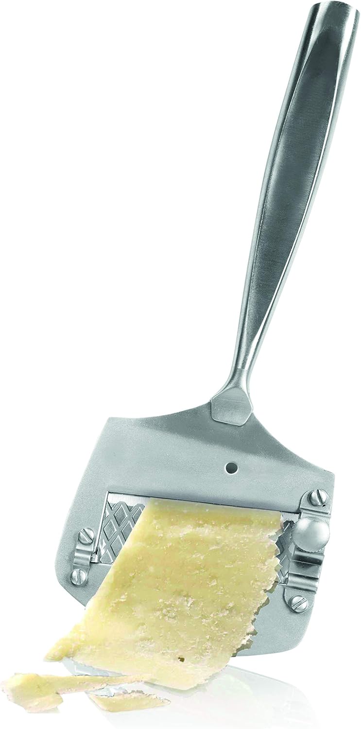 BOSKA 307103 Monaco+ Hard Cheese Slicer, Large, Silver