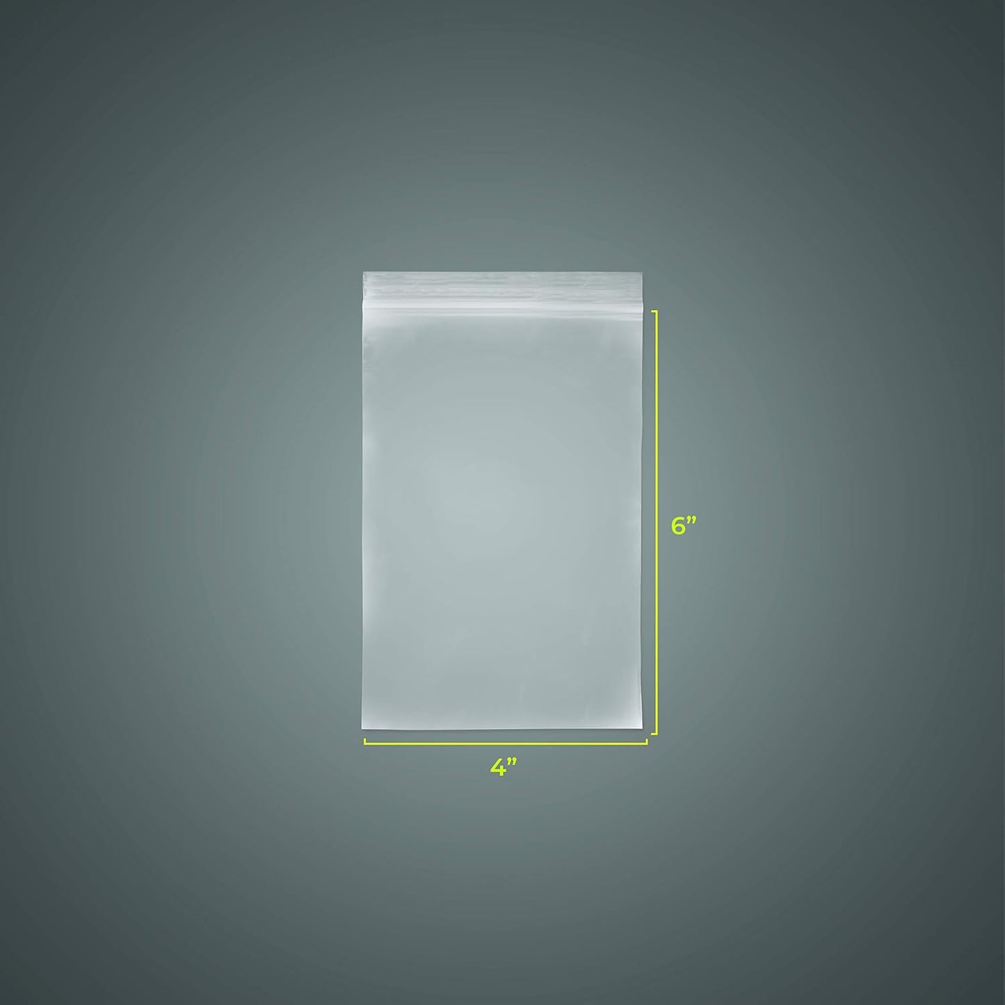 SNL Quality Zipper Lock Reclosable Clear Disposable Plastic Bags, Strong | Assorted Small Bag Sizes - 1.5" X 2", 2" X 3", 3" X 4", 4" X 6" - 2 MIL - 400 Bags