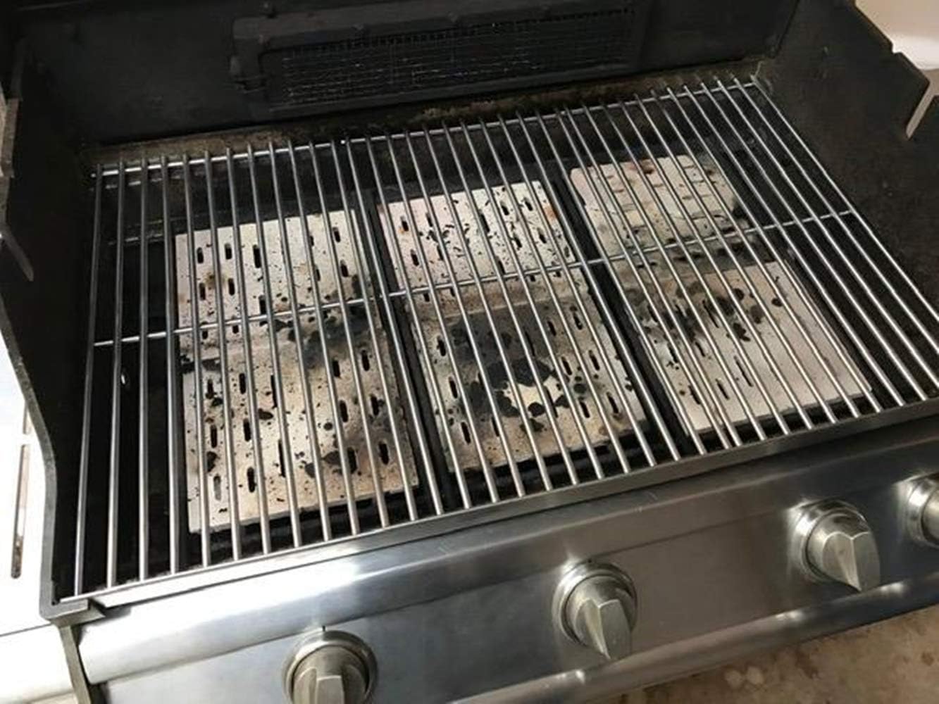 19 1/4" Grill Grates for Brinkmann Grill Replacement Parts 810-8500-S, 810-8501-S, 810-8502-S, Jenn Air 720-0337, 750-0142, Costco Kirkland 720-0432, Charmglow, Members Mark, Nexgrill, Ducane, 3PCS