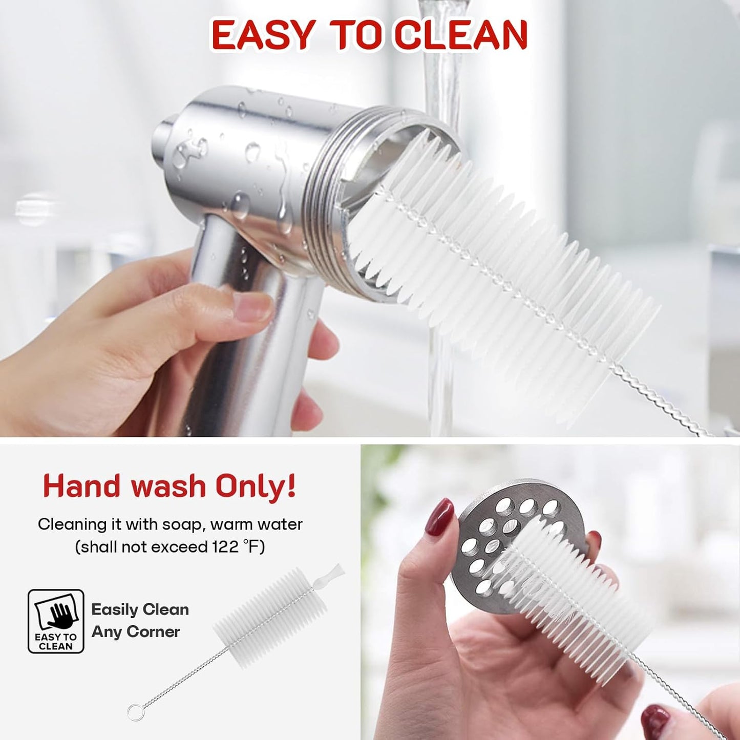 GVODE Electric Meat Grinder & Sausage Stuffer - 700W Max Power, 3 Sausage Tubes, 2 Blades, 4 Plates - Home Use Meat Smasher for Ground Beef & Sausage Maker Machine