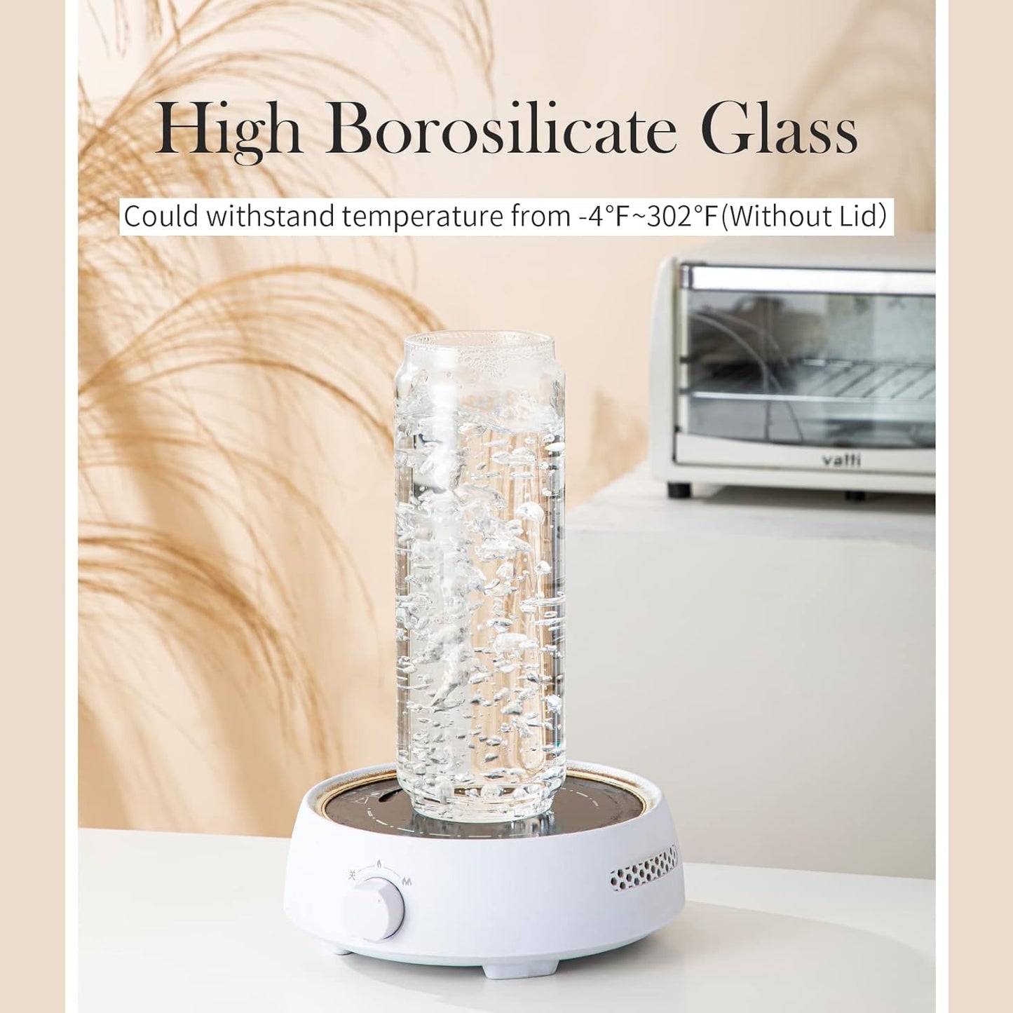 Glass Storage Containers Set of 3, 54 OZ High Borosilicate Glass Jars with Wooden Lids Kitchen Food Canisters s for Coffee Beans/Sugar/Noodles/Nuts/Cookies/Pasta