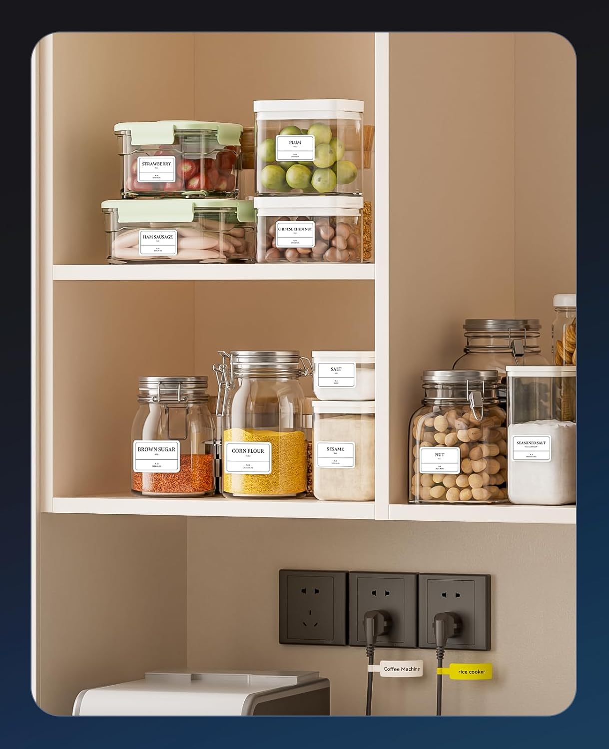 NIIMBOT B31 Label Maker, Thermal Label Printer with Auto Identification, Bluetooth Label Machine Easy to Use for Office, Home, Business, Sticker Maker with a Roll of 3 x 1.57 inch Label/Roll