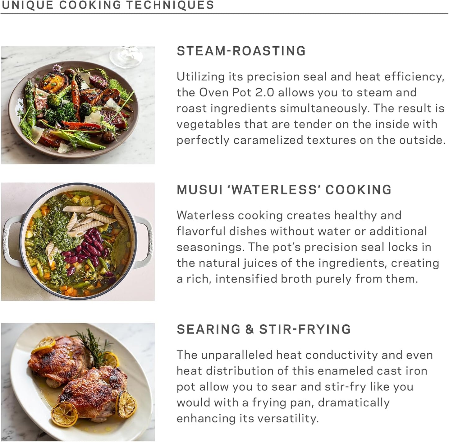 Vermicular Oven Pot 2.0 | Lightweight Enameled Cast Iron Pot | 22cm (3.7 Qt) | Non-Toxic | Induction-compatible | Dutch Oven | Made in Japan | Oyster Gray