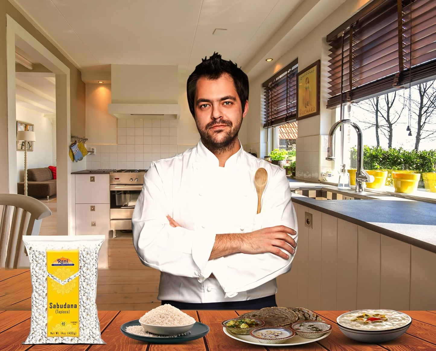 Rani Sabudana (Tapioca/Sago) Pearls 14oz (400g) ~ All Natural | Vegan | No Colors | NON-GMO | Indian Origin