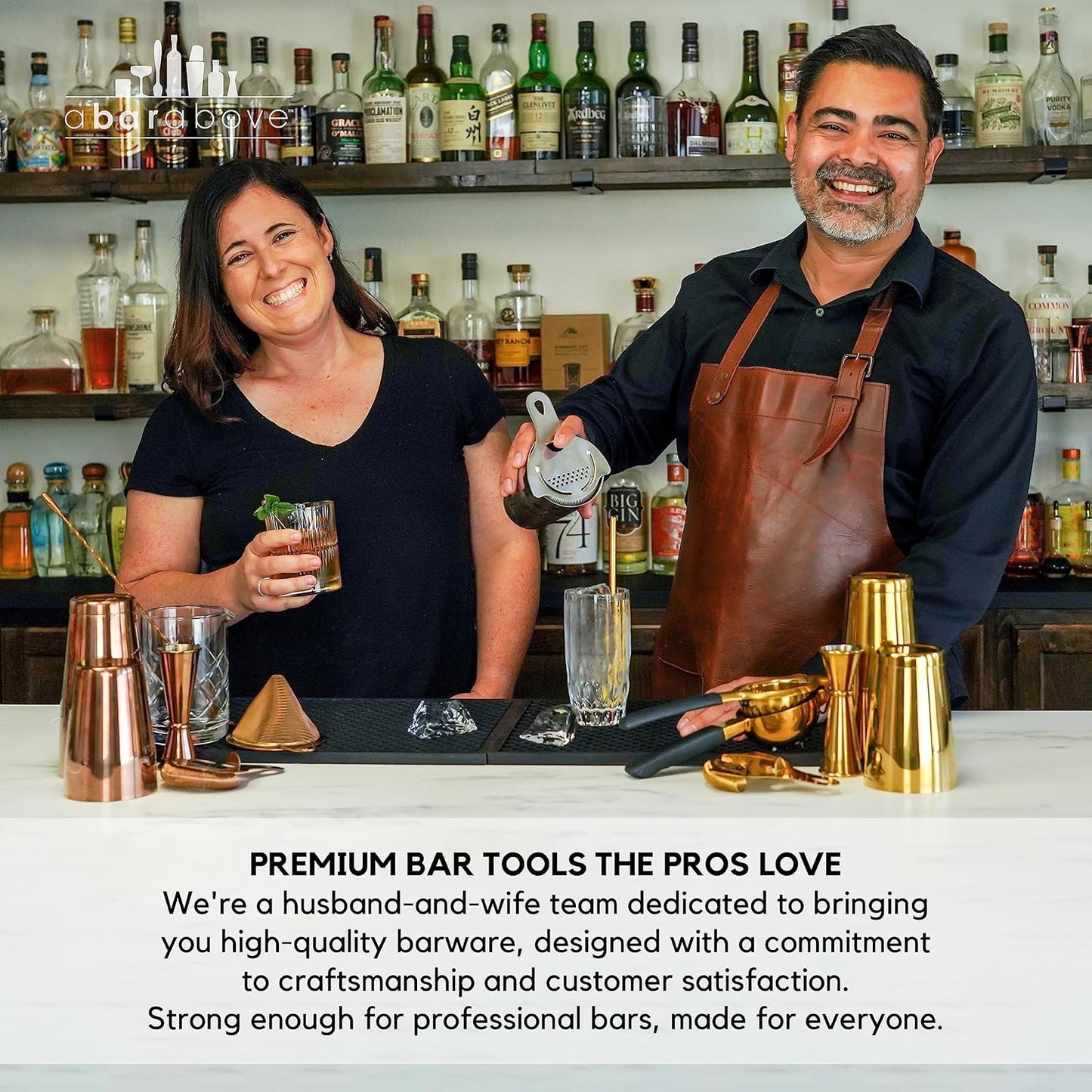 A Bar Above Premium Quality Channel Knife, Stainless Steel Bar Tool, Garnish for Cocktail Mixers, Lemon Zester, and Fruit Peeler, Professional Grade Bar Accessory, Durable Citrus Knife