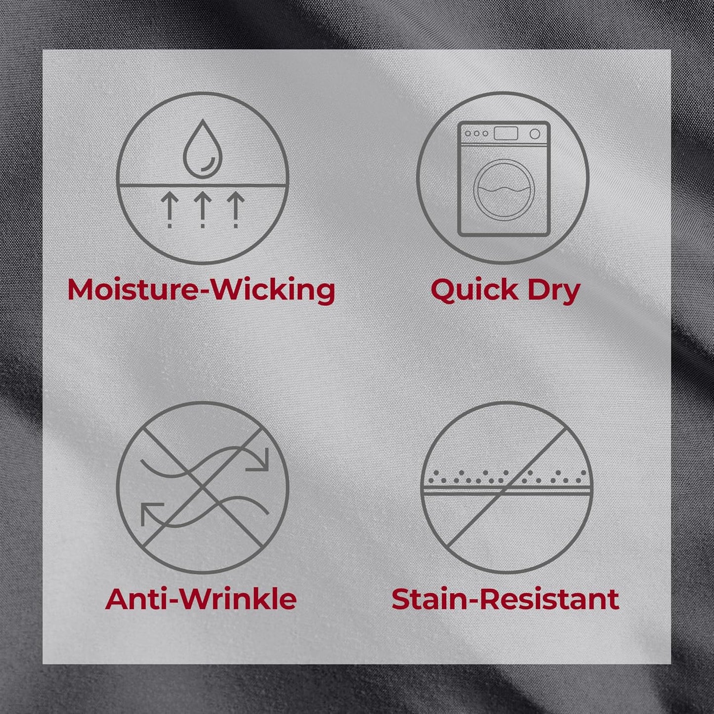 Mellanni Twin XL Sheets Set - 3 PC Iconic Collection Bedding - Hotel Luxury, Extra Soft, Cooling Bed Sheets - Wrinkle, Fade, Stain Resistant (Twin Extra Long, Gray)