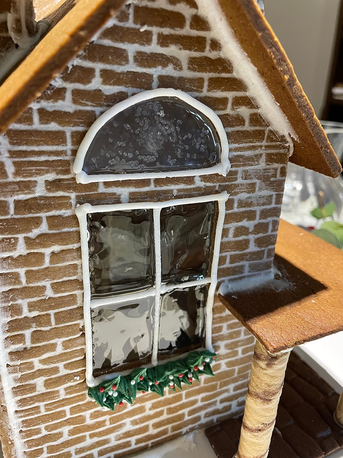 BRICKS Embossing Rolling Pin. Laser Engraved Dough Roller with Wall Pattern for Embossed Cookies or Pottery by Algis Crafts