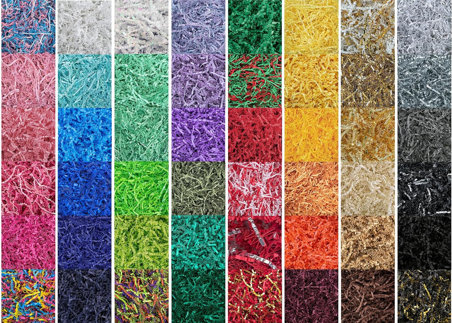 MagicWater Crinkle Cut Paper for Gift Baskets - 2LB - Yellow - Perfect for Shredded Paper Filler, Basket Filler, Gift Boxes, Bridesmaid Gifts, Halloween Stuffers & More – Ideal for All Occasions