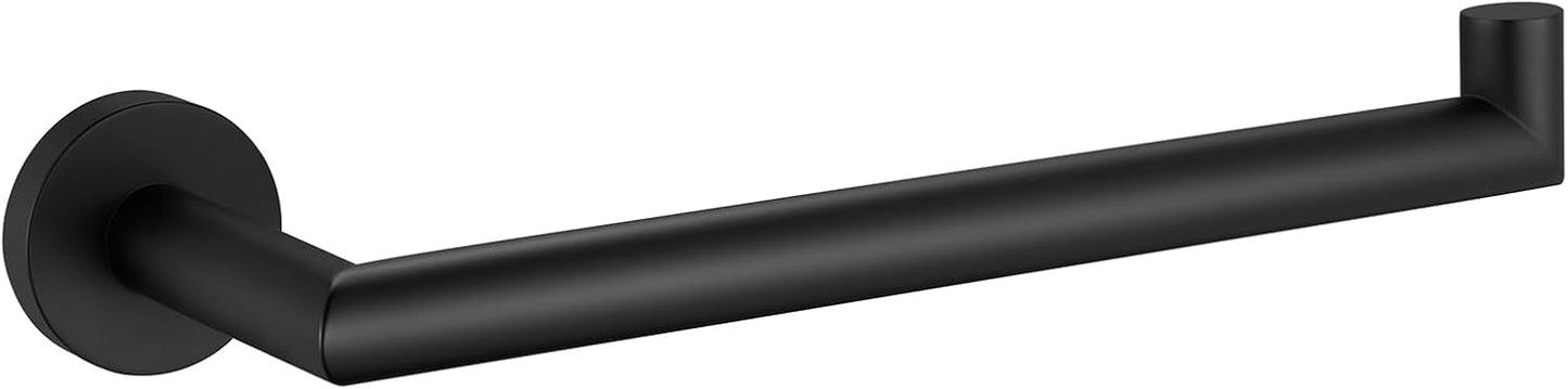 Suyar Bathroom Towel Holder, SUS 304 Stainless Steel Hand Towel Bar for Wall, Matte Black