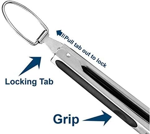 BBQ Set Heavy Duty grilling Utensils 3 piece set. Spetula, Fork Tong. (3 Piece)