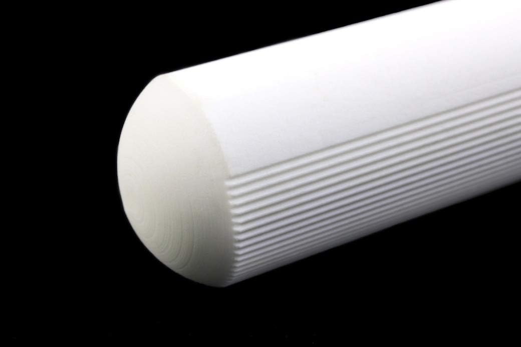 Professional 11.5 Inch Ceramic Honing Rod Has 2 Grit Options, a Firm-Grip Handle, Hanging Ring, and Japanese Ceramic. Noble Home & Chef Sharpening Rods are Perfect for Chefs! (White, 1000/2000 Grit)