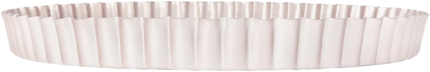 Tart Pan 9 inch Removable Bottom Coated Carbon Steel, Non-Stick Round Tartlet Tins Quiche Baking Dish Pie Pan with Fluted Edges Cake Mold (Gold)