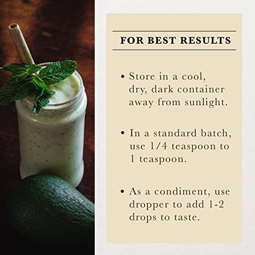 Cook's Pure Peppermint Extract,For Ice Creams, Candies, Icings, Cookies and Beverages, 4 oz