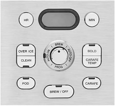 Cuisinart Coffee Maker, 12-Cup Glass Carafe, Automatic Hot & Iced Coffee Maker, Single Server Brewer, Stainless Steel, SS-16W, White