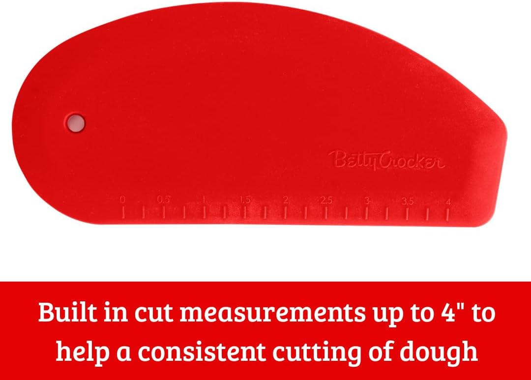 Betty Crocker Silicone Baking/Cooking Utensil Set – Spatula, Spoon, Turner, Scraper. 5-Piece Set, Heat Resistant, BPA Free, Non-Stick, Dishwasher Safe