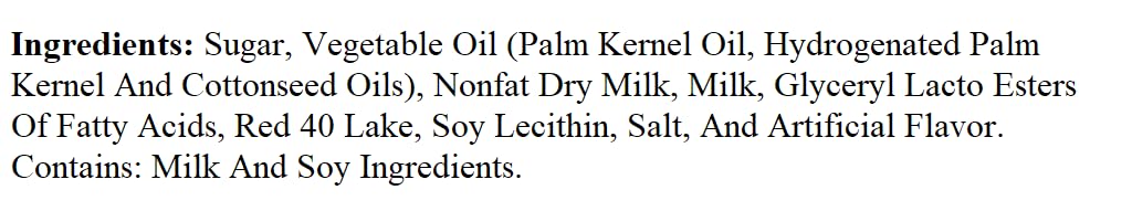 MERCKENS Coating Wafers, Red Melting Chocolate, 5 Pound Package