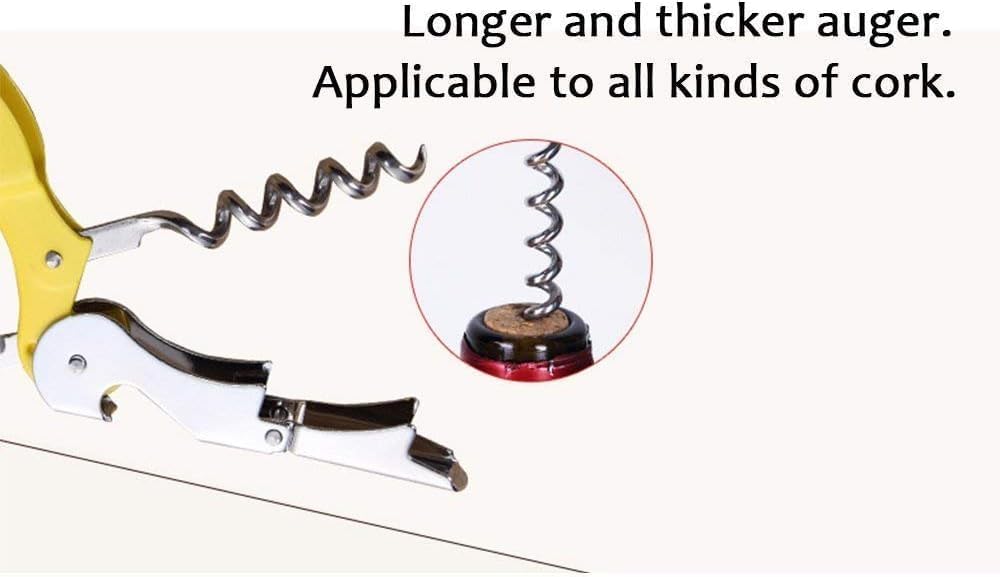 RECUTMS 12 Packs Wine Corkscrew Opener Bulk Stainless Steel Fold Beer or Bottle Opener Serrated Foil Cutter,Perfect for Bars,Restaurants,Family,Company Party (Claret)