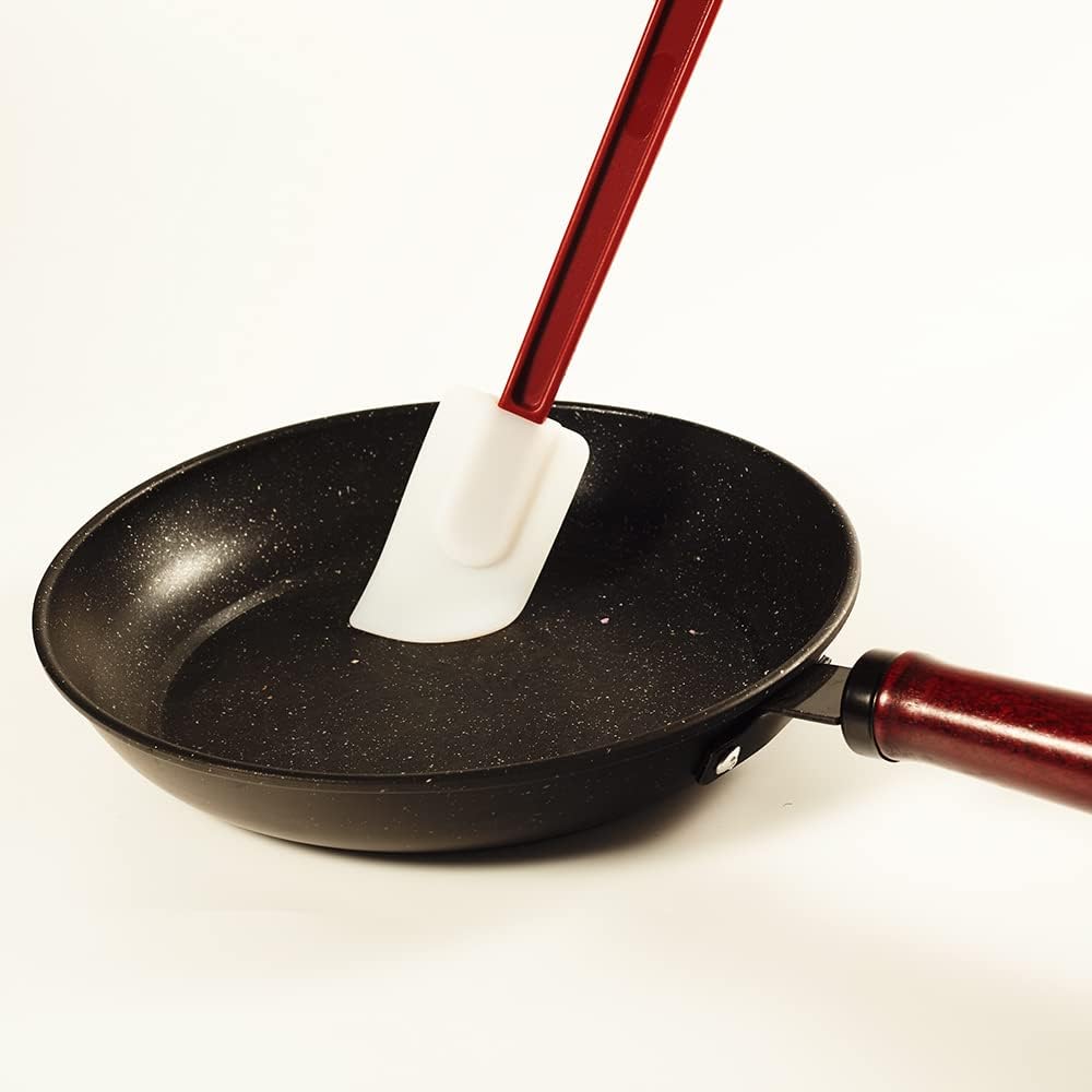 15 PCS Commercial Grade Silicone Spatulas Heat Resistant, 9.5-Inch Silicone Rubber Spatulas, Commercial Silicone Rubber Spatulas for Baking, Nonstick & BPA-Free