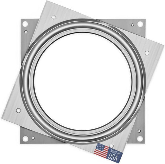 Lazy Susan Hardware, 6 inch, 500 lbs. Load Capacity, Pack of 5 Steel Lazy Susan Turntable Ball Bearing, by Woodpeckers