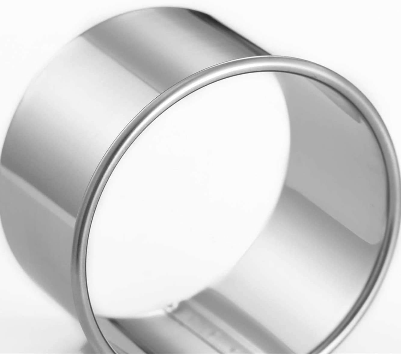 12 Pieces Round Cookie Biscuit Cutter Set,Graduated Circle Pastry Cutters,18/8 Stainless Steel Cookie Cutters and Donut Cutter Ring Molds