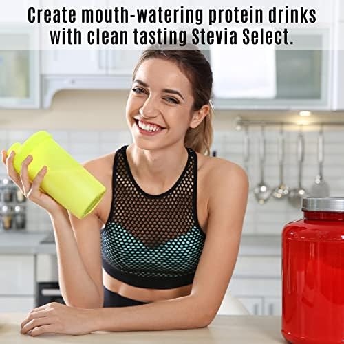Stevia Select Raspberry Flavored Liquid Stevia – Zero Calorie Coffee, Tea, Drink & Baking Sweetener, All-Natural, No Erythritol, Keto-Friendly Sugar Alternative, 300 Servings – 2 Oz (1 Pack)