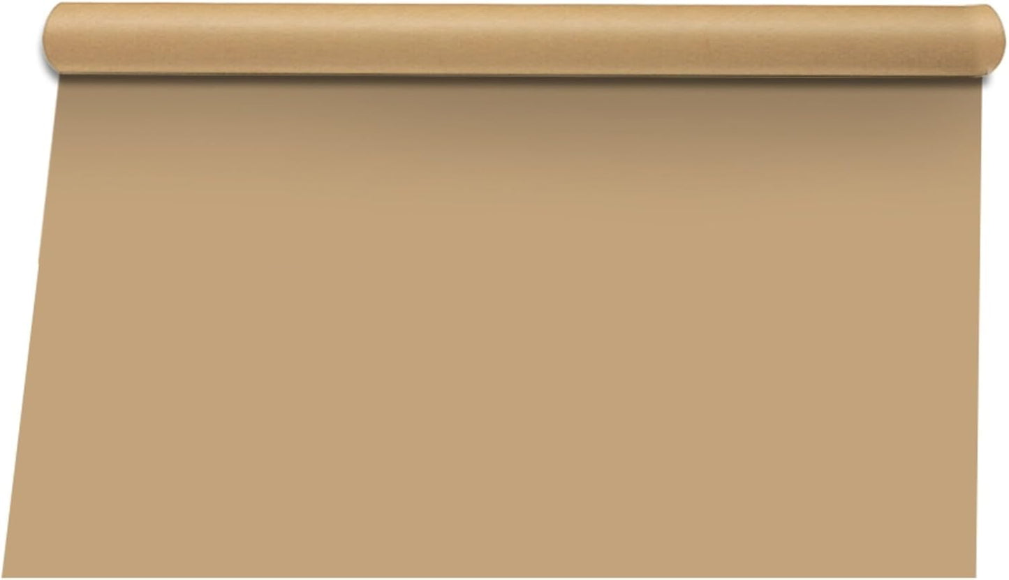 School Smart Butcher Kraft Paper Roll, 50 lbs, 24 Inches x 1000 Feet, Brown