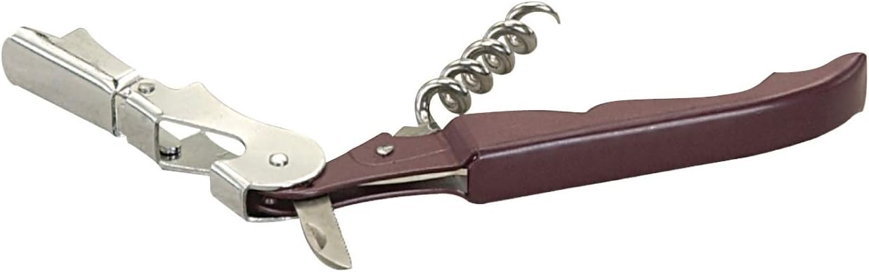 Thirsty Rhino Anggur Double Hinged Waiter's Corkscrew (Set of 6) (Burgundy)