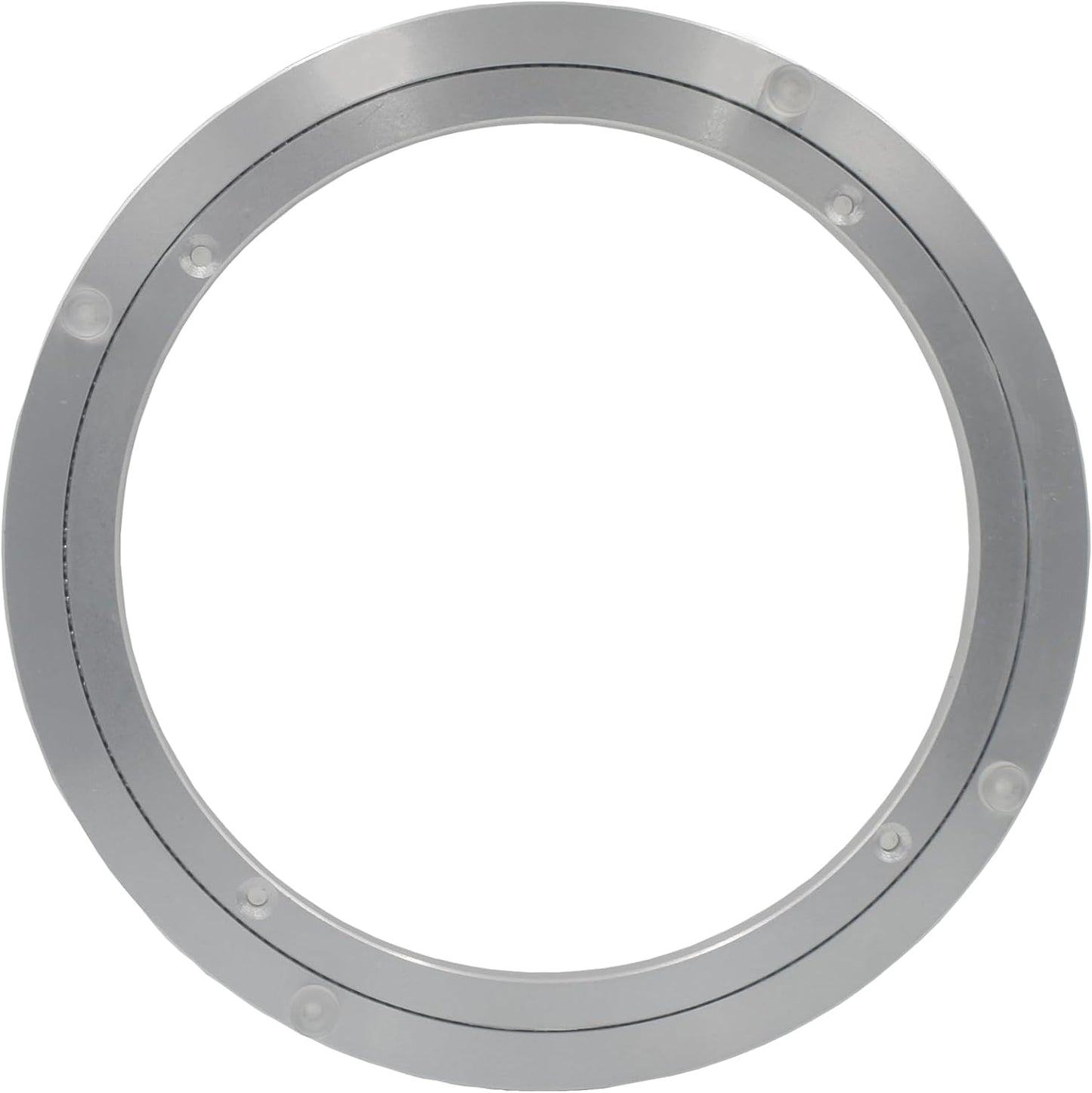 Lazy Susan Bearing Rotating Turntable Bearings Swivel Plate Hardware Aluminum Metal for Dining-Table and Workbench (10 Inchs) … …