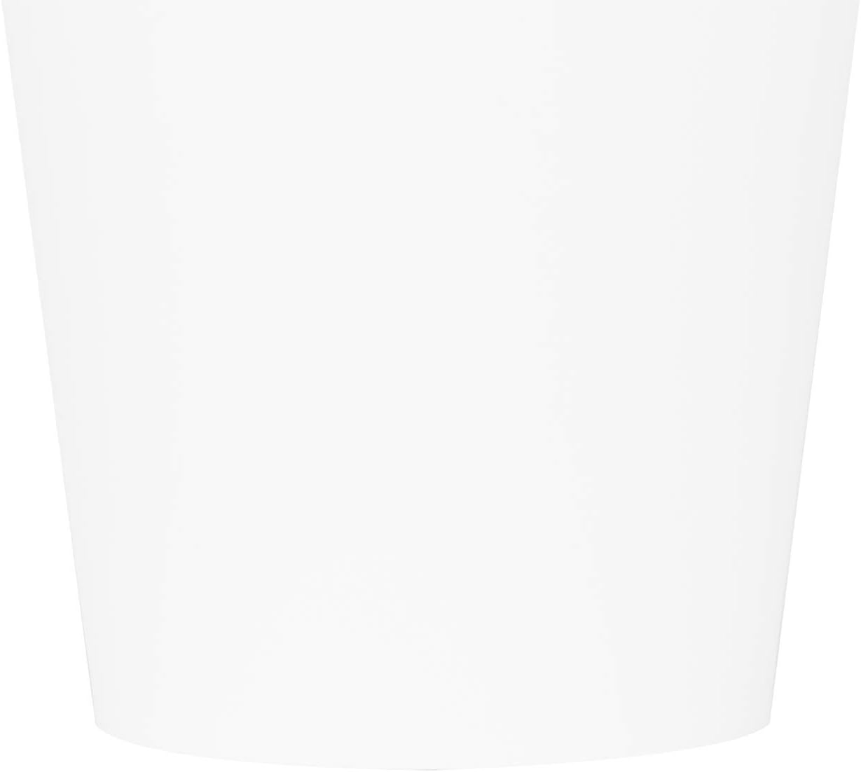 Karat C-K508W 8 oz White Paper Hot Cup, 80mm Diameter - Case of 1000 pcs