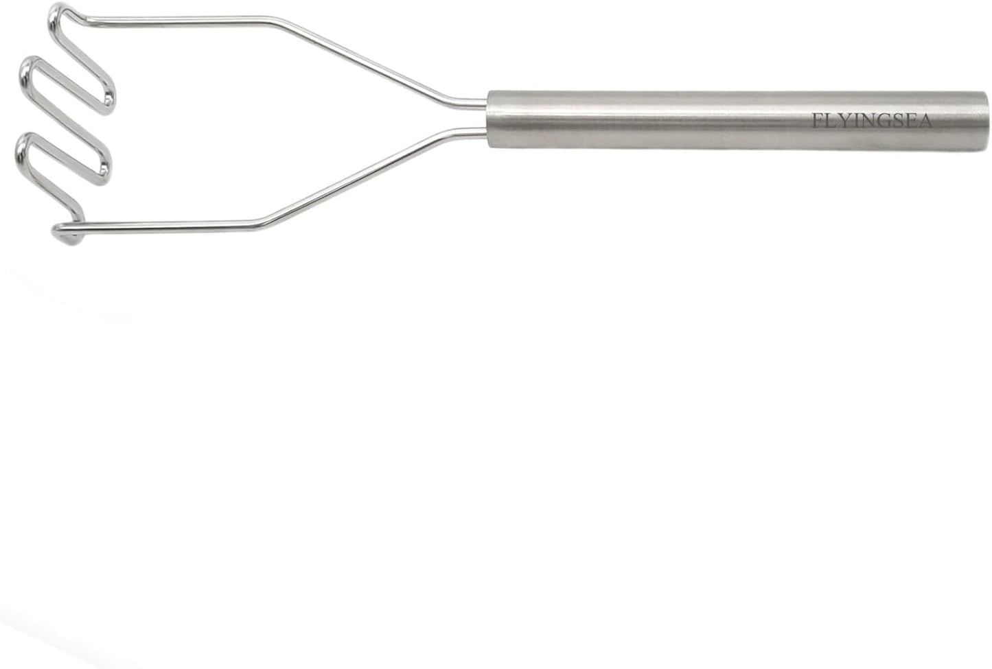 FLYINGSEA Potato Masher,Vegetable Masher,Small Masher,Professional 18-8 Stainless Steel Potato Masher.Cooking And Kitchen Tools.Ergonomic,Perfect for Mashed Potatoes,Vegetables,Beans,Dishwasher Safe