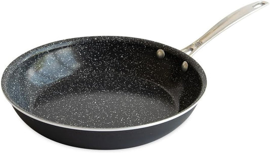 Nordic Ware Basalt Aluminum Saute Skillet, 10-Inch, Ceramic Coating