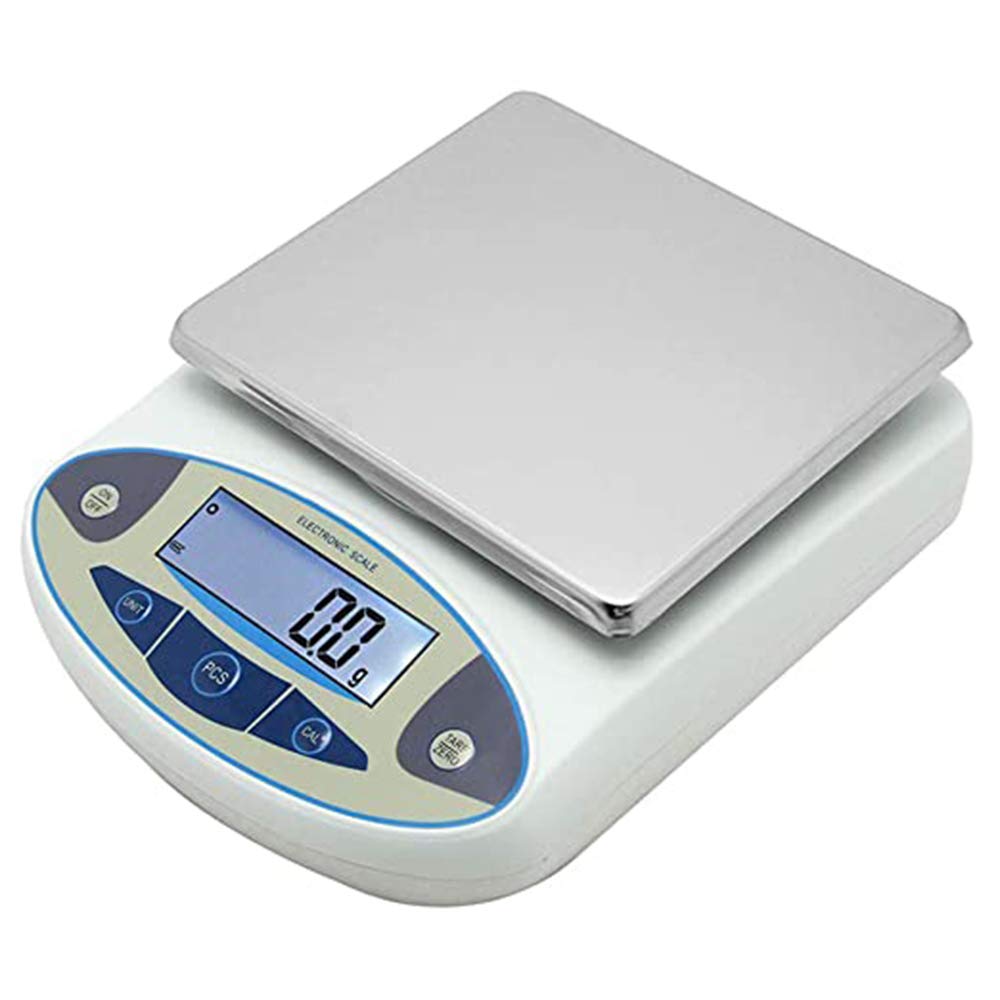 CGOLDENWALL Lab Scale 20kgx0.1g Digital Precision Scale Electronic Balance Laboratory Weighing Industrial Scale Kitchen Counting Scale Scientific Scale Calibrated (20kg, 0.1g)