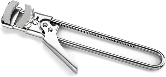 Jar Opener for Weak Hands, Adjustable Multifunctional Stainless Steel Can Opener Jar Lid Gripper With non-slip module, Removes Tight Jar Lid for Seniors with Arthritis, Manual, Kitchen Accessories