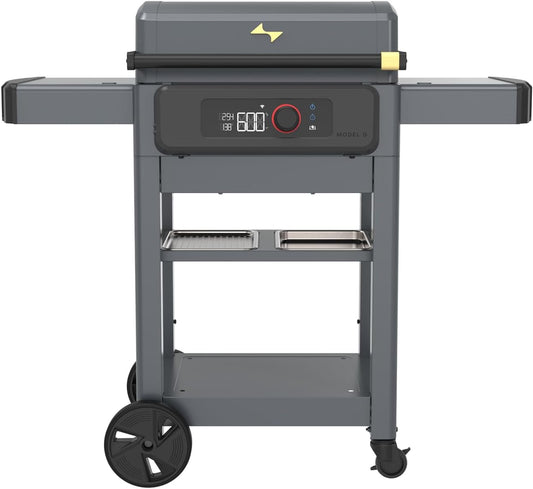 Current® Model G Griddle, Smart Electric Outdoor Flat Top BBQ Grill with 200°F to 600°F Range for Searing & Roasting, Digital Precision, Apartment-Friendly & Weather-Resistant