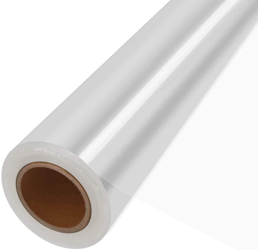 100 ft Clear Cellophane Wrap Roll (31.5 in x 100 ft) - 3 Mil Thicken Cellophane Roll, Clear Cellophane Bags Large, Clear Wrapping Paper for Flower Gift Baskets Wrap (31.5" fold into 16")