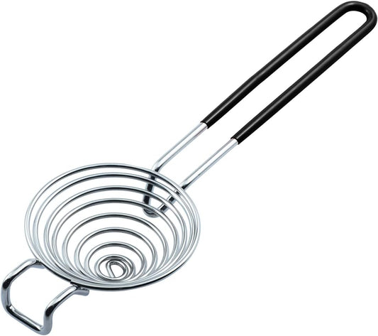 CAMKYDE Egg Separator Food Grade Stainless Steel Egg Yolk White Separation Tool (Black)