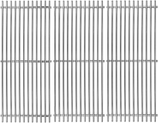SF301C (3-Pack) 18 3/4" Stainless Steel Cooking Grid for Master Forge B10LG25 Members Mark B09SMG1-3F, B09SMG-3, BQ05046-6, BQ05046-6A, BQ06042-1 Grill BBQ Tek GSC3219TA, GSC3219TN,