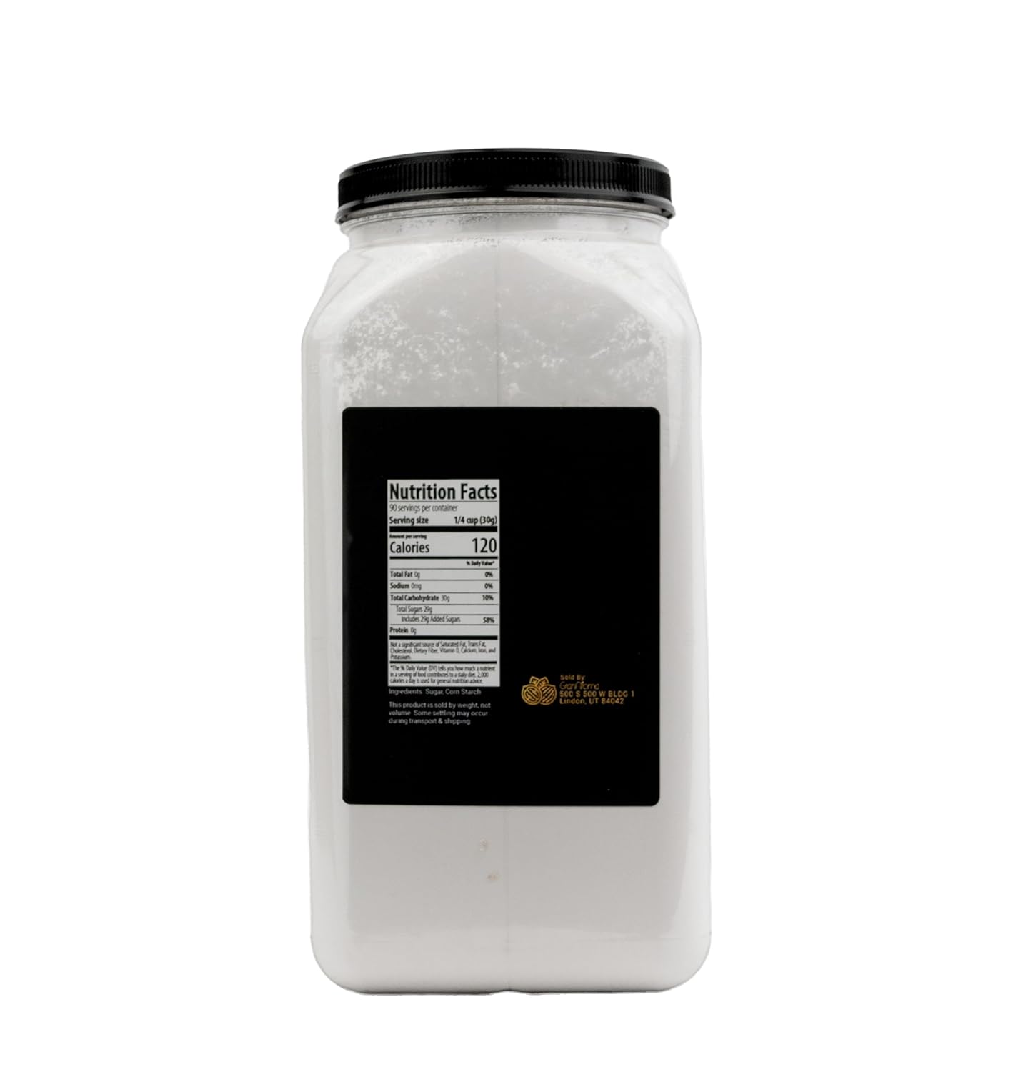 GranAroma Powdered Sugar, Fine Powder, Baking & Frosting, Confectioner's Sugar (6 Pound)