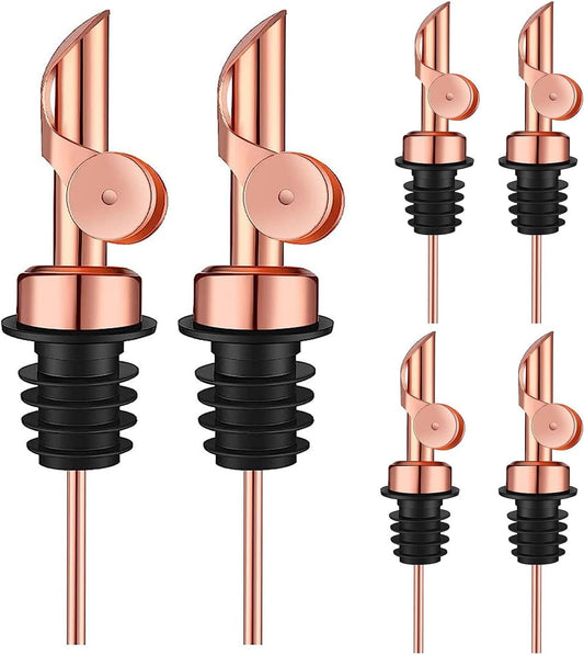 Pafuen Auto Liquor Pour Spout (6, Rose gold)