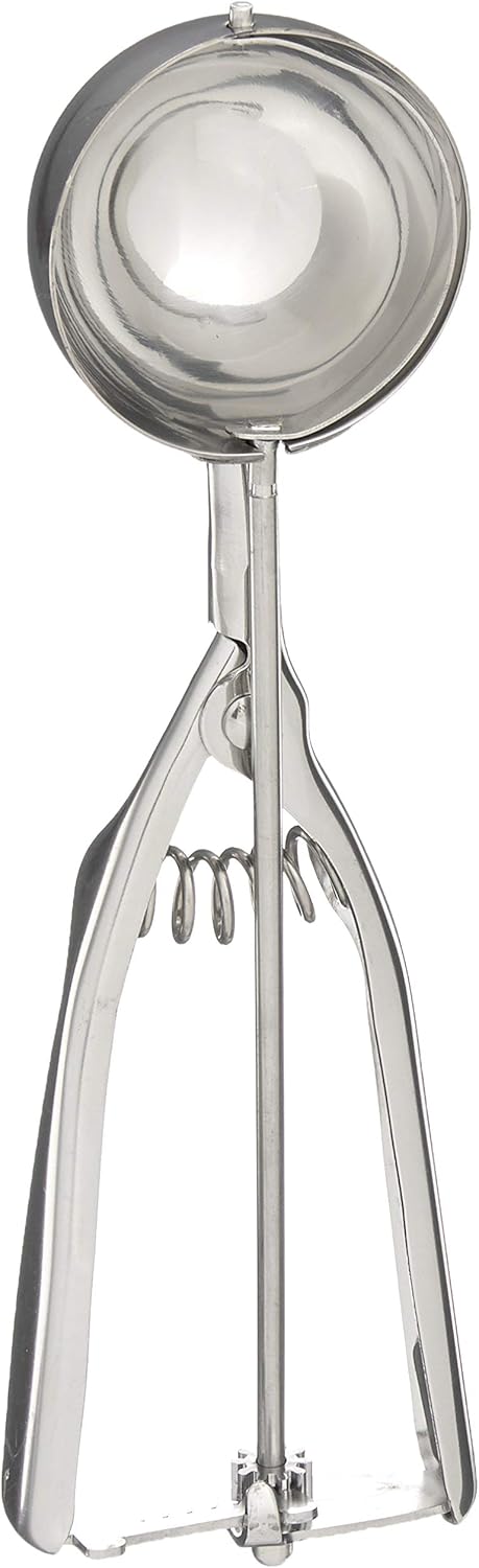 Fox Run Ice Cream/Cookie Dough Scoop, Stainless Steel, 2-1/8-Inch