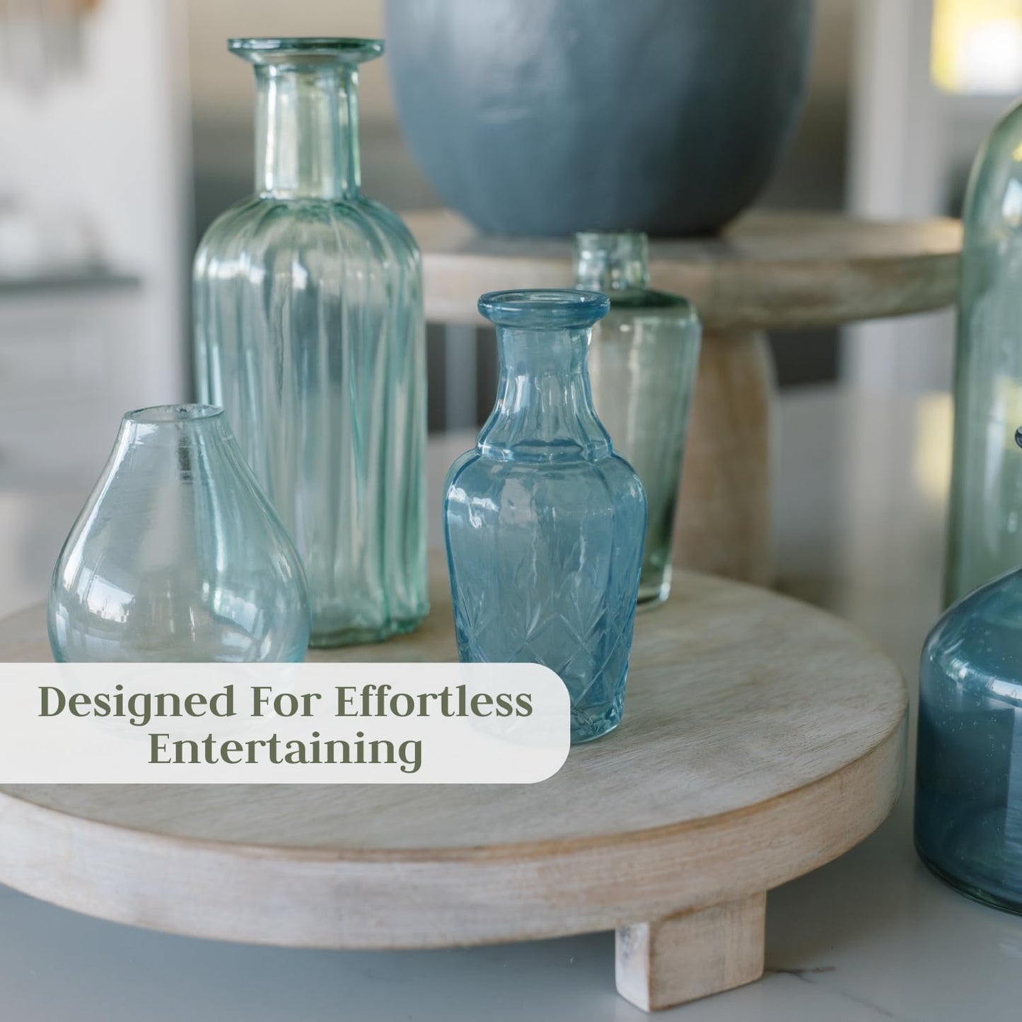 12' Artisan-Crafted Mango Wood Cheese Board, Elegant Wooden Serving Platter for Charcuterie, Cheese Display, Appetizers, Perfect for Entertaining & Home Decor