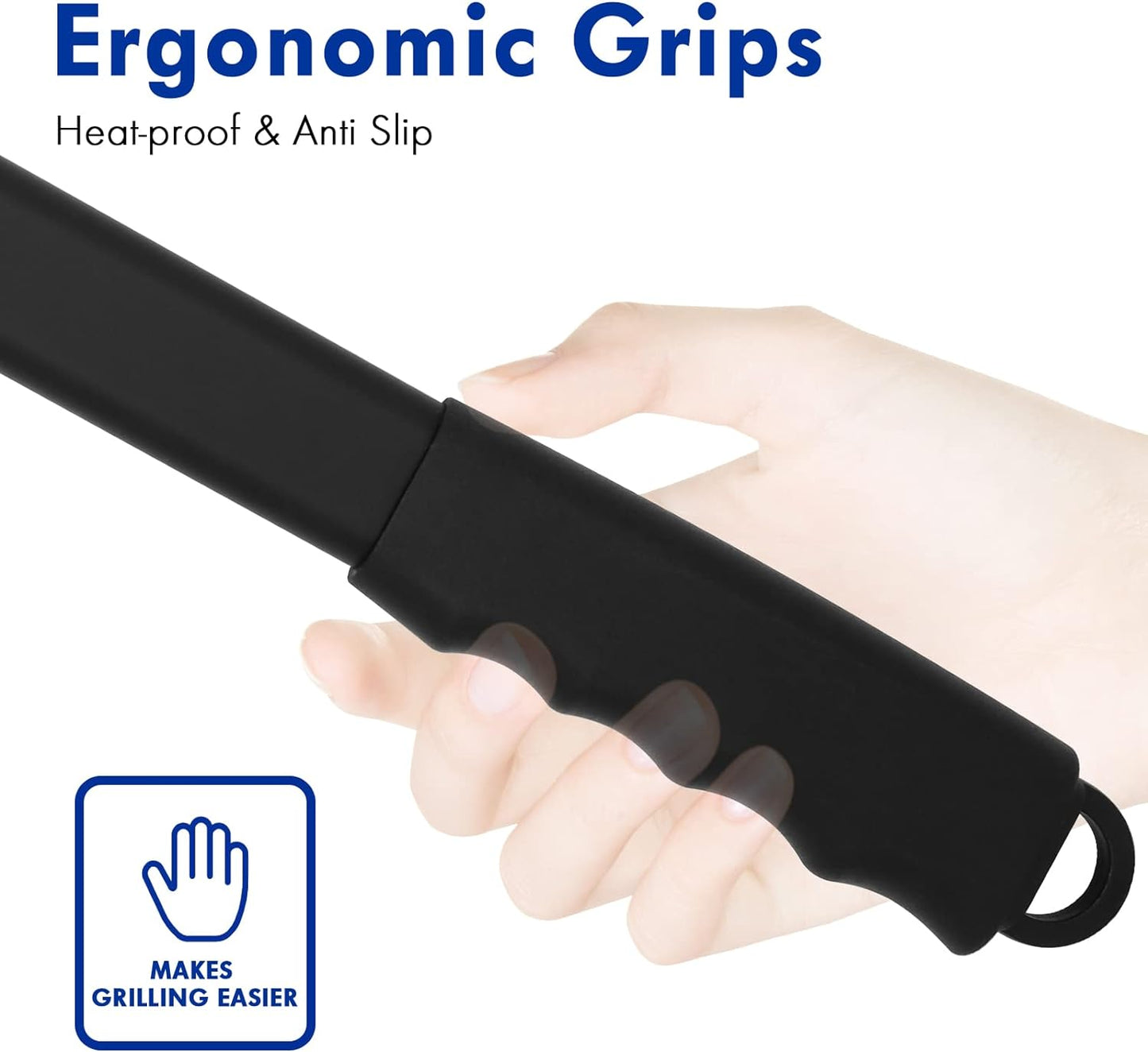 Professional Aluminum Pizza Paddle, 12 Inch Perforated, Restaurant Grade, Long Handle Non-Stick Metal Pizza Peel for Outdoor Oven