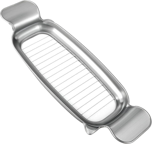 Cheese butter slicer, butter cheese slicer, multifunctional handheld, single slice uniform slicer for portion control, for cutting cheese, butter, soft fruit, dishwasher safe