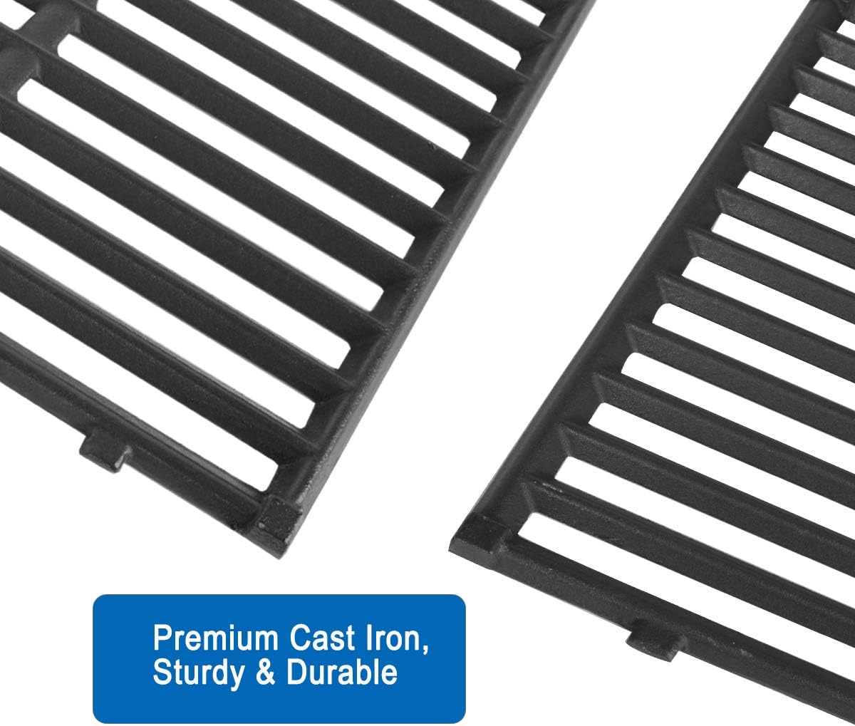 Stanbroil Cast Iron Cooking Grate for Weber Genesis II and Genesis II LX 400 Series Gas Grills - Grill Grid Grate for Genesis 2022 Genesis E-435, Genesis S-435, Genesis SPX-435, Set of 3