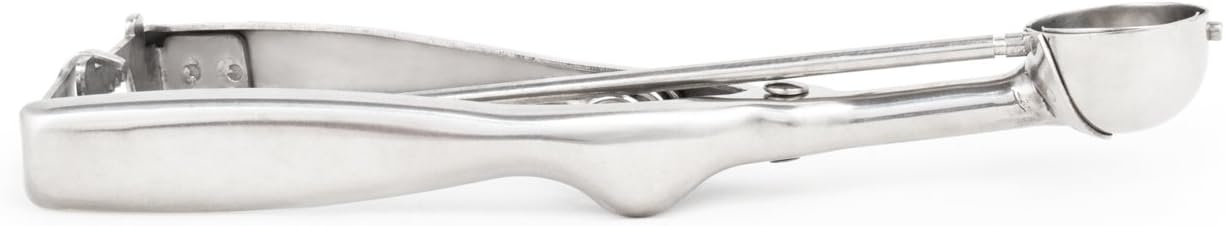 Fox Run Mini Ice Cream/Cookie Dough Scoop, 1 x 2.5 x 7.5 inches, Metallic