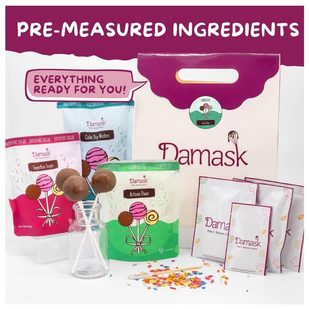 Gluten-Free Chocolate Cake Pop Kit - Milk Chocolate Coating