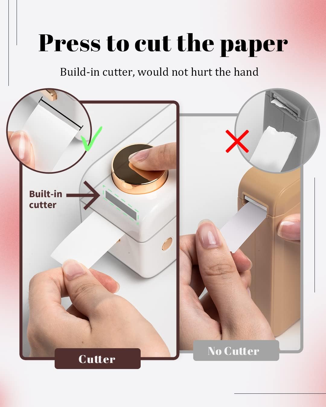 Phomemo Large Label Maker D50 for 3/5" to 9/10" Tape Portable Bluetooth Label Maker Machine, for Address,Organization,Office,Home, USB Rechargeable,Support iOS & Android