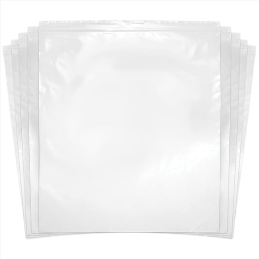 SNL Quality Zipper Lock Extra Large Jumbo '2 Gallon' Reclosable Clear Disposable Plastic Bags, Strong | 13" X 15" - 2 MIL - 100 Bags